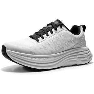 〽️Women's White NORTIV 8 Walking Breathable Cushioned Athletic Sneakers Shoes